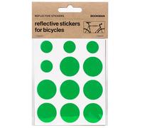 Kit di adesivi riflettenti per biciclette Bookman Vert