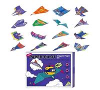 Kit Di Aeroplano Cartaceo Per Viaggi A Casa, 16 Fogli Di Modelli, Kit Di Teatro Di Carta Pregustato Per Le Vacanze In Classe Family Learning Birthday INFIDE Da 6-12 Anni