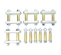 Kit di aggiornamento a catena pesante con boccole di bronzo sospensioni del rimorchio per assi tandem per CRE3000 con grilli 2,25 pollici
