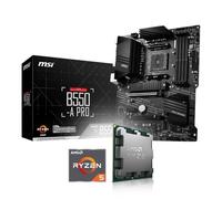 Kit di aggiornamento Bundle Ryzen 5 5500, 32 GB DDR4, scheda madre MSI B550-A Pro (assemblata con aggiornamento Bios + controllo funzionalità)