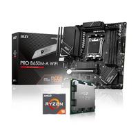 Kit di aggiornamento Bundle Ryzen 9 9950X 16X 5.7GHz Processore, MSI PRO B650M-A WiFi, be Quiet! Dark Rock 5 (assemblato con aggiornamento Bios + controllo funzionale)
