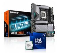 Kit di aggiornamento Core Ultra 9 285K, Gigabyte Z890 Eagle, 16 GB DDR5 RAM | Assemblato con aggiornamento BIOS + controllo delle funzioni, con radiatore be quiet! Pure Rock Pro 3 LX ARGB