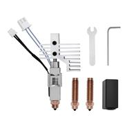 Kit di aggiornamento da 0,4 mm Hotend per Elegoo Centauri Carbon, ugello in rame e cromo zirconio in acciaio temprato, elemento riscaldante in ceramica per stampante 3D Centauri Carbon/Centauri