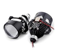 Kit di aggiornamento for fari auto a nido d'ape blu adatto for H1 H4 H7 9005/9006 con attacco e protezioni accessorie(HD LED LENS)