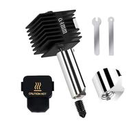 Kit di aggiornamento hotend per Bambu Lab Serie A1, kit hot end per stampante 3D ad alta temperatura e resistenza all'usura con ugello in acciaio temprato da 0,4 mm sostituibile per A1, A1 Mini