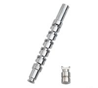 Kit di aggiornamento mandrino per Abu Garcia Bmax3 Pmax3 mulinelli - Albero ritorto e componente mezza luna argento (albero mezzo mese)