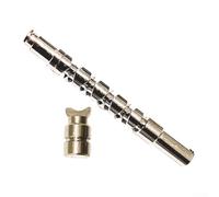 Kit di aggiornamento mandrino per Abu Garcia Bmax3 Pmax3 Mulinelli - Albero ritorto e Componente Mezza Luna Argento (Mezzo mese)