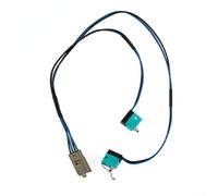 Kit di aggiornamento maniglia porta con cablaggio interruttore migliorato per Tesla Model S 2012-2017 parti di ricambio nero ABS materiale Direct Fit esterno maniglia montaggio 1016009-00-C