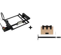 Kit di aggiornamento per banco di lavoro per sagomatori + ripiano large silver