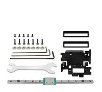 Kit di aggiornamento per la modifica della guida dell'asse X Ender3 V3 SE, MGN9H 300 mm Linear Rail kit, staffa di montaggio piastra di fissaggio Sprite Pro kit per Ender3 V3 SE X Axis kit di