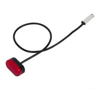 Kit di aggiornamento per scooter Ninebot Max G30 con elegante parafango a coda di pesce e staffa sicura per fanale posteriore a LED per una maggiore visibilità (C)