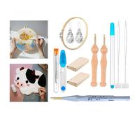 Kit di aghi per punzonatura con penna da ricamo fai-da-te, con strumenti