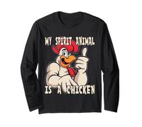 Kit di Agricoltura per l'allevamento di polli Animali Spirito Uomo Maglia a Manica