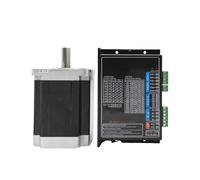 Kit di alimentazione motore passo-passo Nema34 1-5 assi 4.5/8.5/12NM 86mm 2PH 6A 14mm albero for router CNC braccio robotico ad asse singolo Funzionamento Fluido(1 Axis Drive kit,8.5Nm)