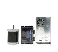 Kit di alimentazione motore passo-passo Nema34 1-5 assi 4.5/8.5/12NM 86mm 2PH 6A 14mm albero for router CNC braccio robotico ad asse singolo Funzionamento Fluido(1 Axis Motor Kit,12Nm)