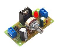 Kit di Alimentazione Regolata Regolabile LM317 Ingresso Circuito Raddrizzatore di Protezione in Uscita Tensione Regolabile Ingresso CC 5-35 V Ingresso CA 6-25 V