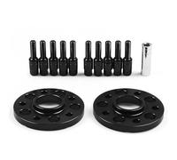 Kit Di Allargamento Distanziali Per Ruote Auto Per BMW X5 G05 X7 G07 2018+ Con Bulloni A Sfera 15 Mm 5x112 Mm 66,6 Mm M14x1,25 Conici Distanziatori ruota in(15mm Black)