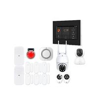 Kit di allarmi sicurezza wireless for allarme domestica Casa intelligente con rilevatori PIR sensore Telecamera interna Facile Da Installare