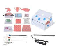 Kit di allenamento per chirurgia laparoscopica simulata con fotocamera HD e 10 moduli