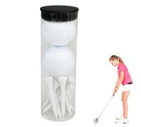 Kit di allenamento per pallina da golf, gioco con pallina da golf e tee, set di palline e tee da golf per esercitare, attrezzatura da golf con nucleo elastico ad alta energia per tappetini per campi e