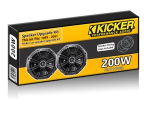 Kit Di Altoparlanti Posteriori Per Ford Fiesta Kicker 5,25" 13cm 200W