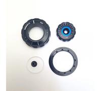 Kit di ammortizzatore bloccaggio compressione Rockshox Crown Charger3.1 Rc2 Lyrik Sel+/Ult D1+,Pike Sel+/Ultc1+,Zeb Sel+/Ulta2+ Noir