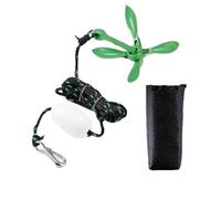Kit di ancoraggio, kit di ancoraggio for paddle board da 3,5 libbre con corda da 26,2 piedi/8 m e boa, ancora pieghevole for piccole imbarcazioni