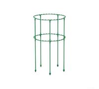 Kit di anelli di supporto per piante interconnessi con aste di estensione per arrampicata interna ed esterna per l'addestramento di fiori e viti (40 cm)