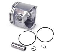 Kit di anelli elastici for pistone e anello elastico da 50 mm for ricostruzione motore for pezzi di ricambio for motosega Hu=sqvarna 365 371 362 371XP 372 372XP 503691271