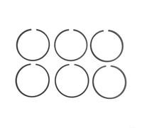 Kit di anelli per pistone del compressore d'aria, confezione da 6 anelli in metallo per parti di ricambio della pompa ad aria, compatibili con i modelli 49/50/51, anello dell'olio di alta qualità per