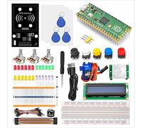 Kit di apprendimento della programmazione hardware Python per Raspberry Pi Pico OSOYOO | Tutorial MicroPython e programmazione grafica | Include Raspberry Pi Pico con Header pre-saldati