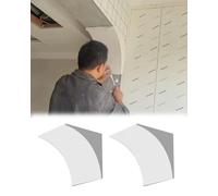 Kit Di Archi In Schiuma Kit Arco Semicircolare per Porta, Confezione da 2, per Porte Interne, Decorazione Ad Arco Bifacciale Color Avorio, Modanatura Curva per Porta(11x10x10cm/4.3x3.9x3.9")