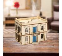 Kit di architettura in legno 1/72 Puzzle in legno 3D Modello di casa in