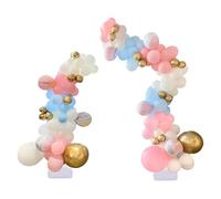 Kit Di Arco Di Palloncini, Supporto A Mezza Arco Con Base, Set Di Supporti Per Palloncini, Può Essere Utilizzato Per La Decorazione Di Ingresso, Sfondo, Spazio Foto, Decorazione Della Scena