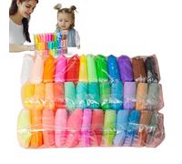 Kit Di Argilla - Clay A Secco Argilloso Per Bambini Leggeri | Strumento Di Scultura Con Colori Vibranti 12, 24 O 36 E Texture Morbida | Kit A Secco D'aria Utilizzato Per Il Gioco Creativo E Lo S