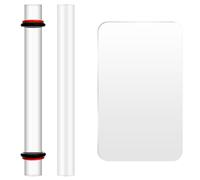 Kit di argilla polimerica Fimo, include 2 rulli in argilla acrilica, con tavola acrilica per modellare e scolpire l'argilla, utilizzato per modellare l'argilla fai da te e rimodellare l'argilla