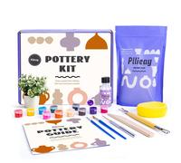 Kit di Argilla Senza Cottura per Principianti Kit di Argilla che Asciuga all