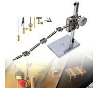 Kit di armatura for stop motion,sistema di rigging completo for animazione,Carico utile massimo 100g-180g,braccio in acciaio inossidabile da 25 cm,set di armatura fai da te con 5 connettori(26cm)