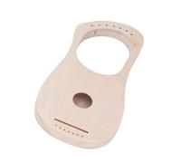 Kit di Arpa a Lira in Tiglio Fai-da-te a 7 Corde, Splendidamente Realizzato per L'apprendimento, Adatto per Regali Fatti a Mano, Principianti in Tiglio