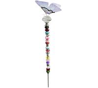 Kit di artigianato per esterni con palo a terra per progetti artigianali scintillanti farfalle fate bacchetta che fa materiali per decorazioni da giardino decorazioni da giardino