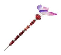 Kit di artigianato per esterni con palo a terra per progetti artigianali scintillanti farfalle fate bacchetta che fa materiali per decorazioni da giardino decorazioni da giardino