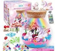 Kit di artigianato Pony dei Sogni per bambini - Luce notturna a LED con telecomando a forma di bottiglia, regalo di compleanno colorato e sognante, giocattolo adatto per bambine e bambini di 3, 4, 5, 