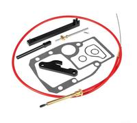 Kit di assemblaggio cavi del cambio inferiore, strumenti di regolazione set di guarnizioni di montaggio, per OMC per modelli Cobra Sterndrive dal 1986 al 1993