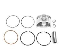 Kit di assemblaggio pistone generatore a benzina, accessori di ricambio per segmenti a pistone in alluminio adatti per motore 170F GX210, perfetto per silvicoltura e