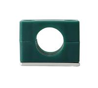 Kit di assortimento 5 fascette for tubi, clip in plastica imbullonate for diametri da 6 a 35 mm, set completo for impianti idraulici e tubazioni(15mm Diameter Pipe)