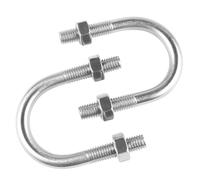 Kit di assortimento bulloni a U in acciaio inossidabile M10 in 304 con dadi da 25 mm a 325(M10*63 (4 sets))