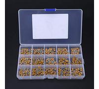Kit di assortimento di condensatori ceramici multistrato da 450 pezzi 15 valore 10pF-100nF con scatola Componente