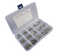 Kit di assortimento di perni per forcella da 60 pezzi perno di