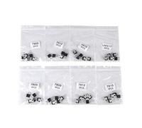 Kit di assortimento transistor di Cheotime 40pcs, componenti dell'amplificatore JFET 8 Transistor di potenza in molità di esaurimento del canale di tipo n