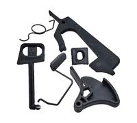 Kit di asta dello starter con blocco a molla del grilletto dell'acceleratore adatto for parti ricambio for motoseghe 142 137 136 141 36 41